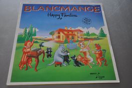 BLANCMANGE LP HAPPY FAMILIES - NEW WAVE !!