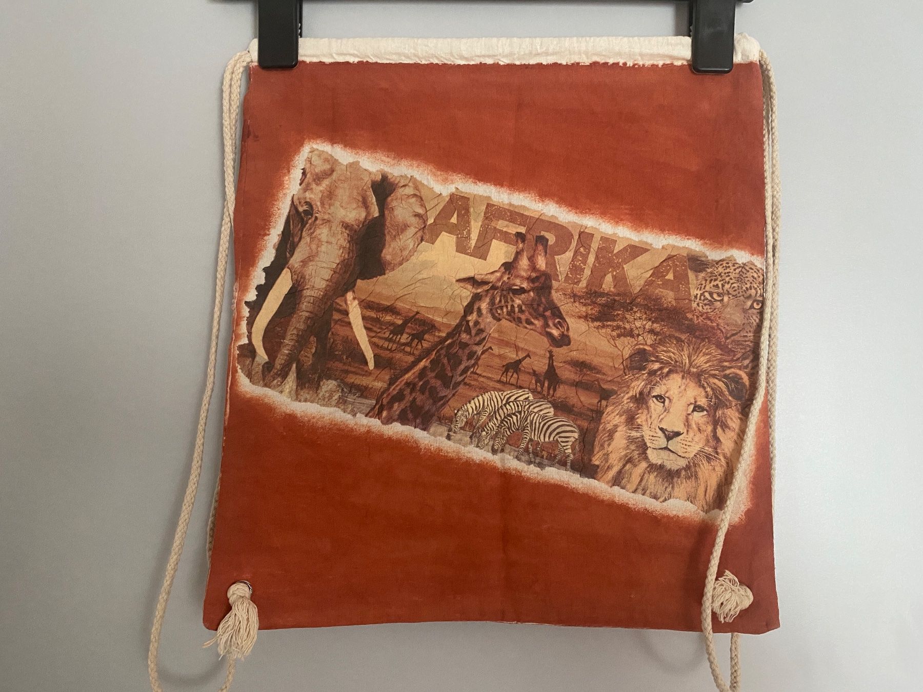 Zaini: Turnbeutel/Turnsack "Afrika" von Miis Träumli" – Nuovo (secondo la descrizione) da Glattbrugg venduto da riseca 2