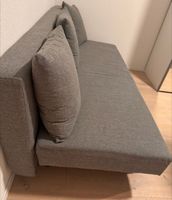 Schlafsofa grau 194x135 cm Liegefläche in gutem Zustand