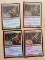 5 x Magic the Gathering Karte Grauzwerg Heckenhexer foil