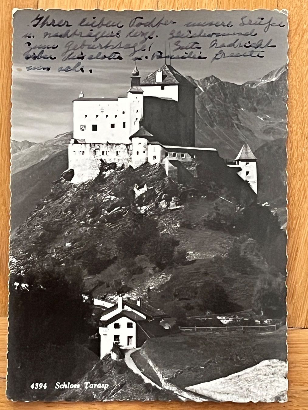 Cartoline postali: Schloss Tarasp 1953 – Usato da Romanshorn venduto da luxcollect