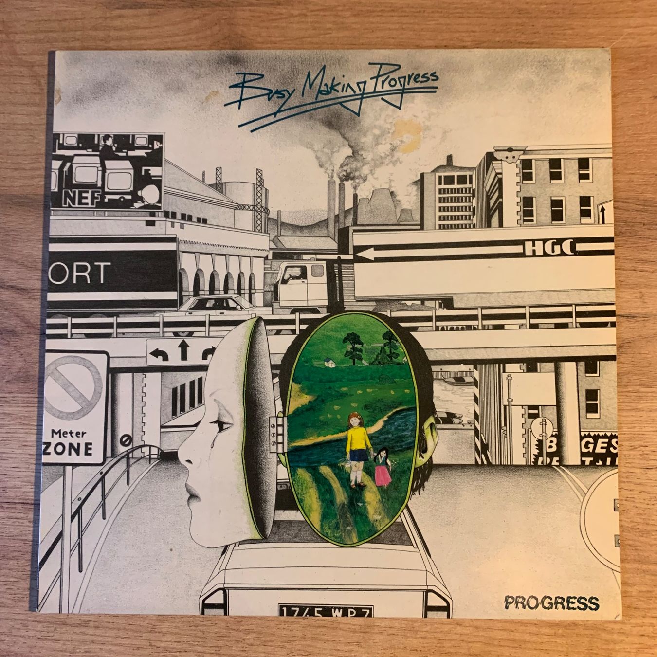 Dischi in vinile: PROGRESS - BUSY MAKING PROGRESS...OG UK 1978...VG+/VG+ – Usato da Gals venduto da Diskopat