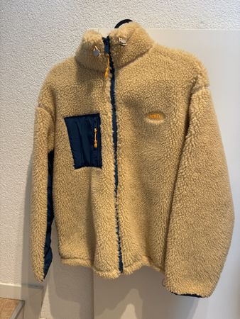 Levi's Fleecejacke mit Stehkragen beige blau Grösse XS (S)