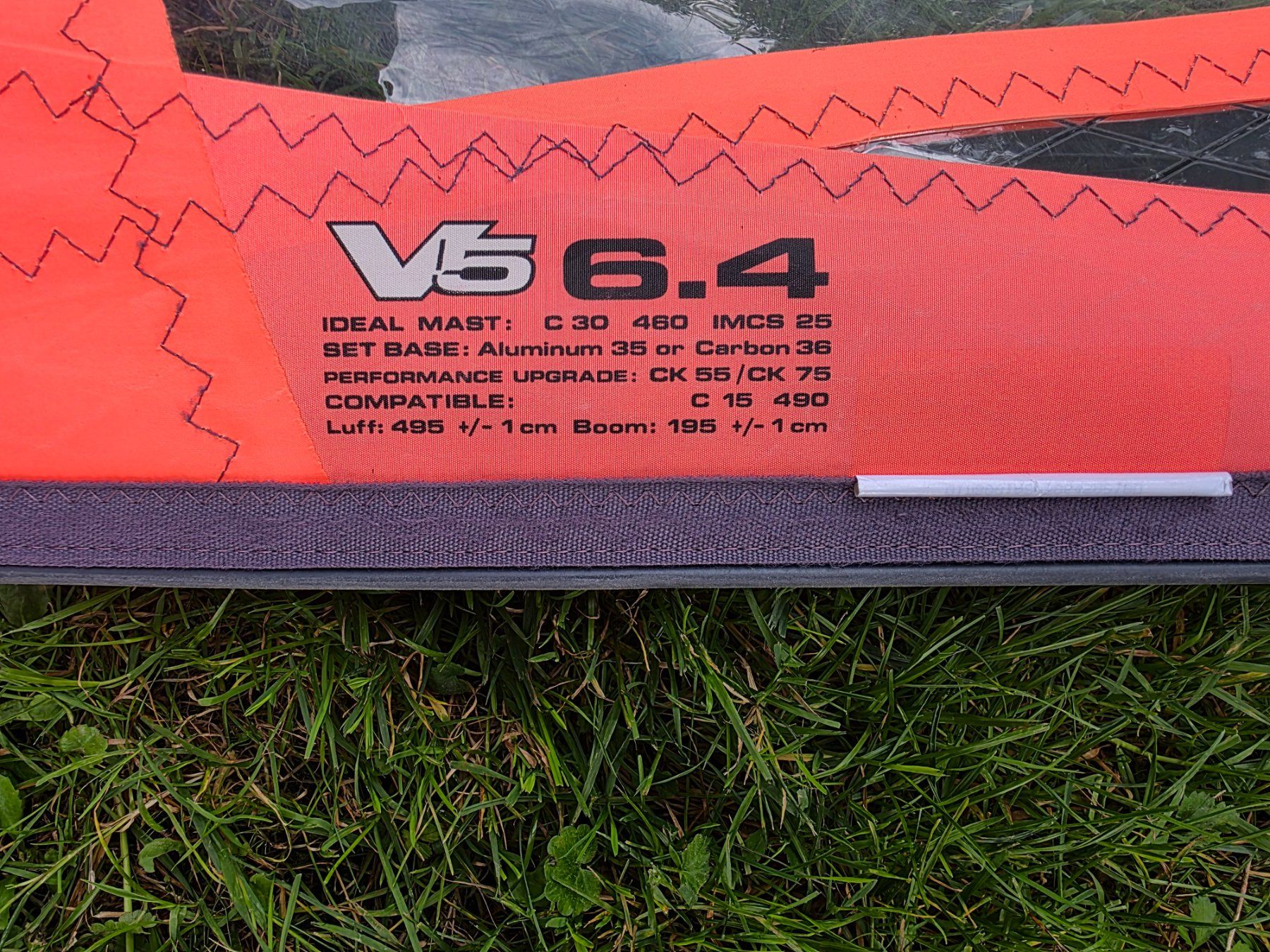 Surf: Windsurfsegel Neil Pryde V5 6,4 – Usato da Buchs SG venduto da swisssurfer007 1