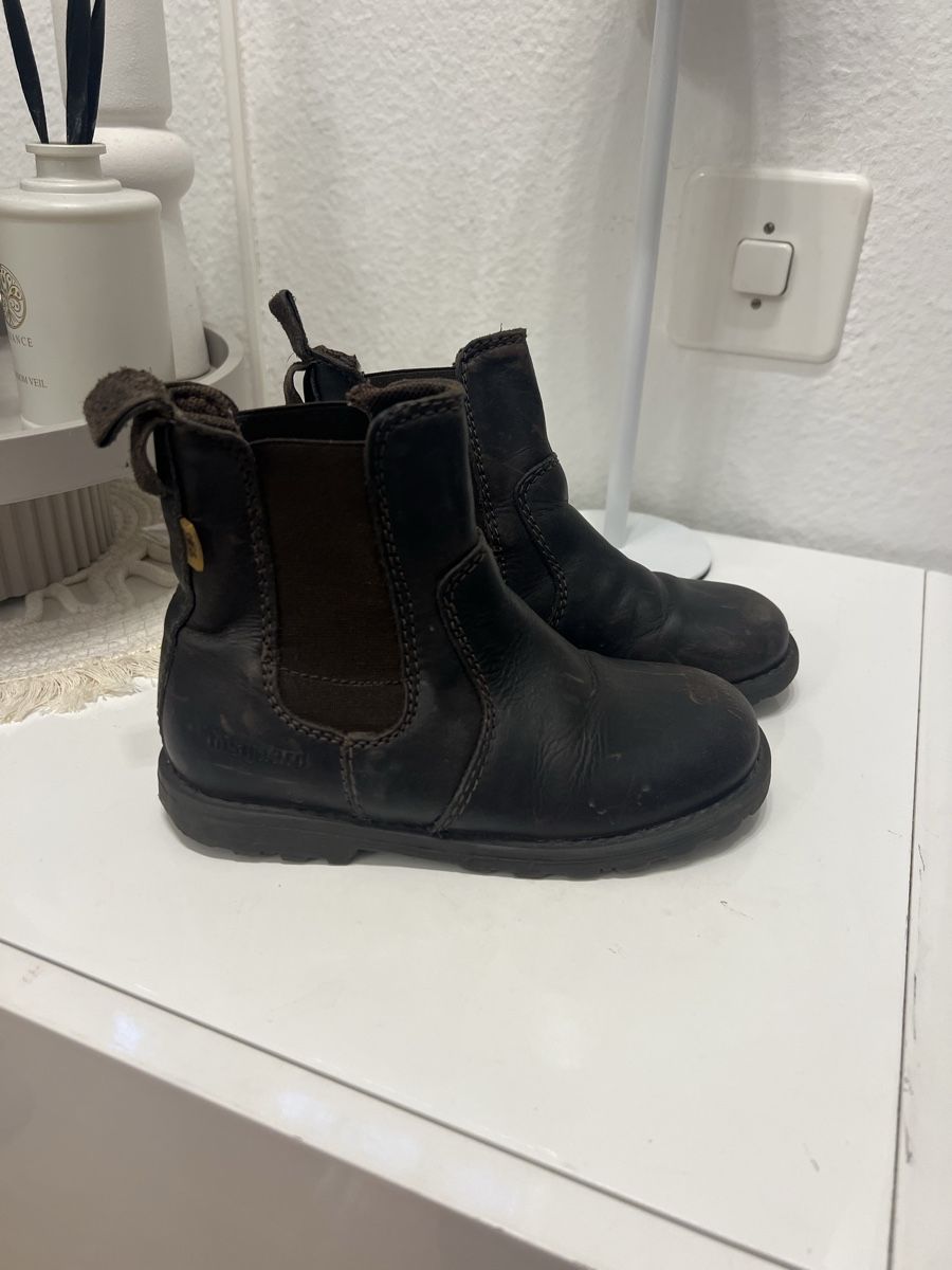 Bisgaard Scarpe per ragazzi: BISGAARD LEDERBOOTS DUNKELBRAUN GR 29 – Usato da Basel venduto da theo-g77