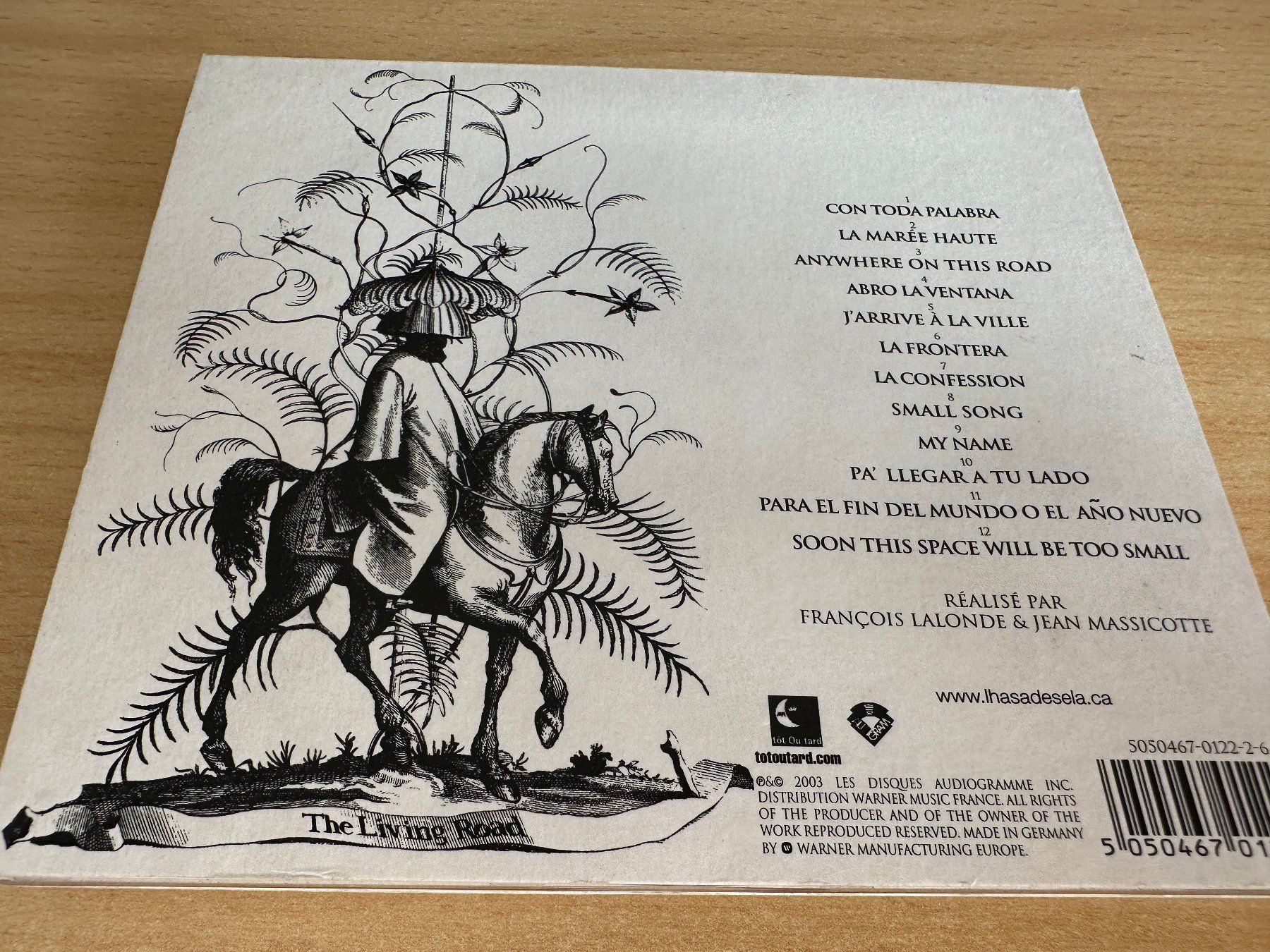 CDs: Lhasa – The Living Road – Gebraucht aus Rikon im Tösstal von Alpenmutz 1