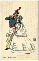Privat PK 1914 Landi No 6 Artillerie für 2.--