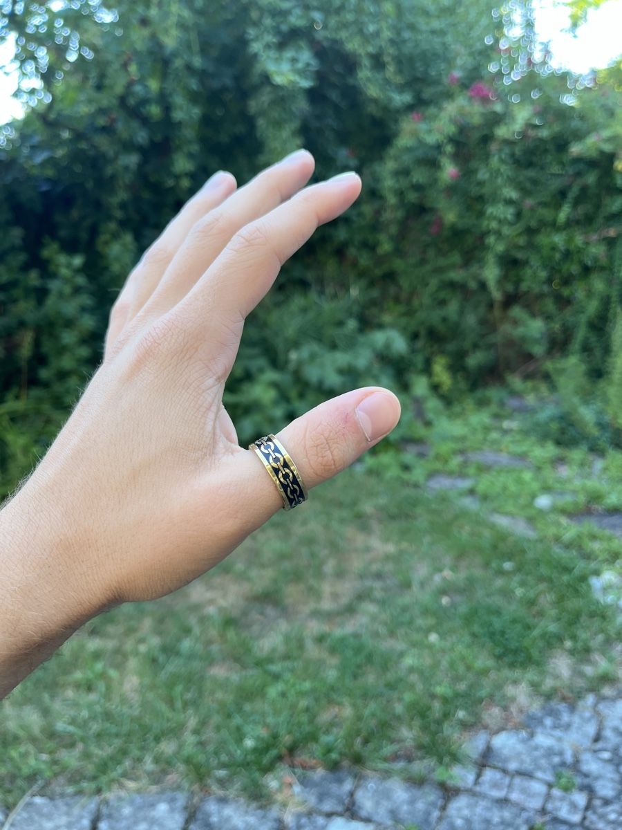 Ringe: Edelstahl Ring goldfarbig 20mm Modeschmuck – Neu (gemäss Beschreibung) aus Tägerwilen von Alexander716 3