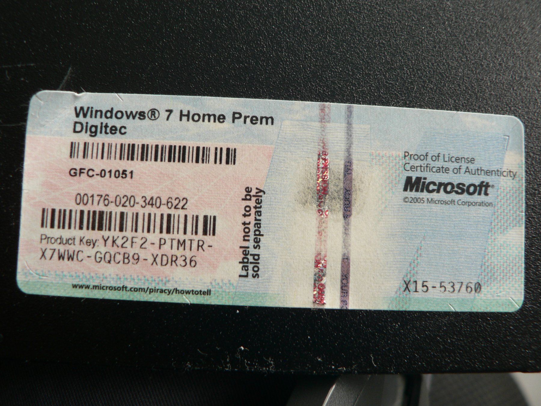 PCs: Desktop PC   Digitec  AMD  Atlohn II  Win 7 Home – D'occasion à Uerikon par Kdp529 6