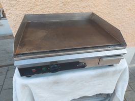 Mayfair Elektro Plancha Platte mit Fettauffangschale Gastro