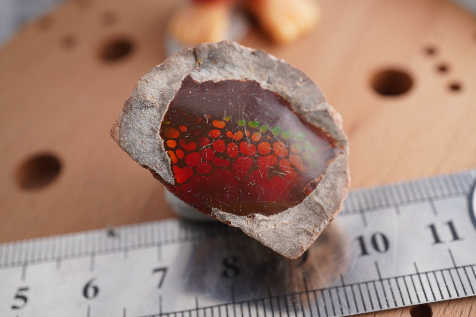 Pietre preziose: Chocolat Opal Nuss   62ct Einzelstück TOPSTONE – Nuovo e nell'imballaggio originale da Eschenbach SG venduto da topstone 7