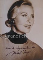 Michele Morgan (1920-2016) Schauspielerin - Autogramm