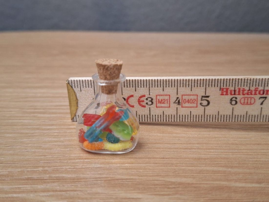 Puppenhäuser & -möbel: Handmade Gummibärchen Glas – Neu (gemäss Beschreibung) aus Zürich von HandmadeTinyFood 1