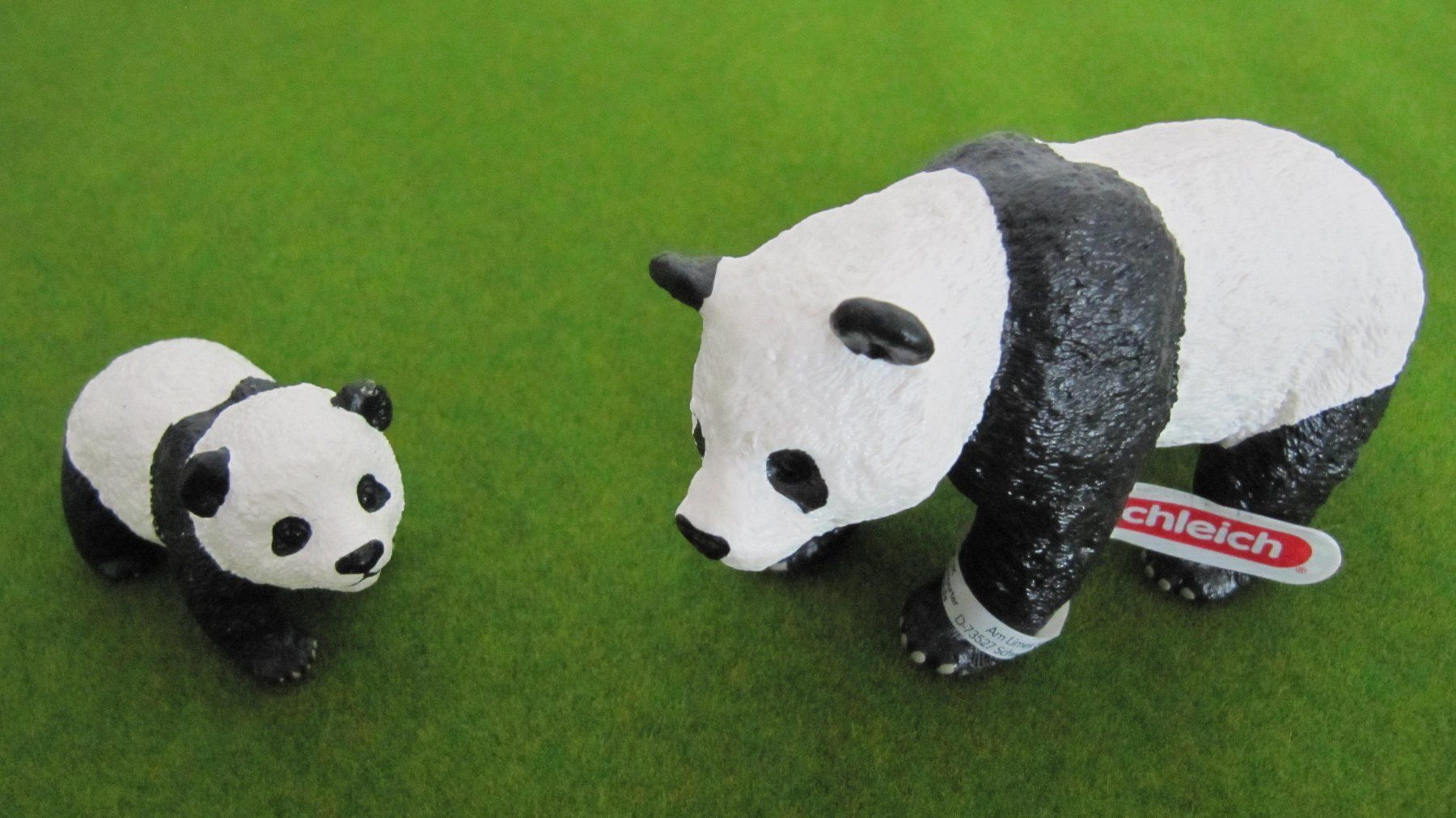Schleich Spielzeuge: Schleich Pandas Tierfiguren – Neu (gemäss Beschreibung) aus Brunnen von Kiwiland1