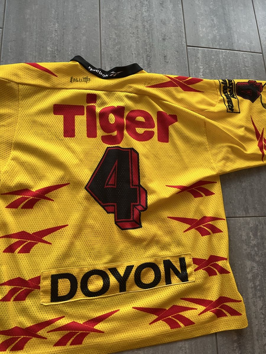 Canottiere & Pantaloni: Scl Tigers Vintage Trikot – Usato da Rechthalten venduto da Trikot-master 2
