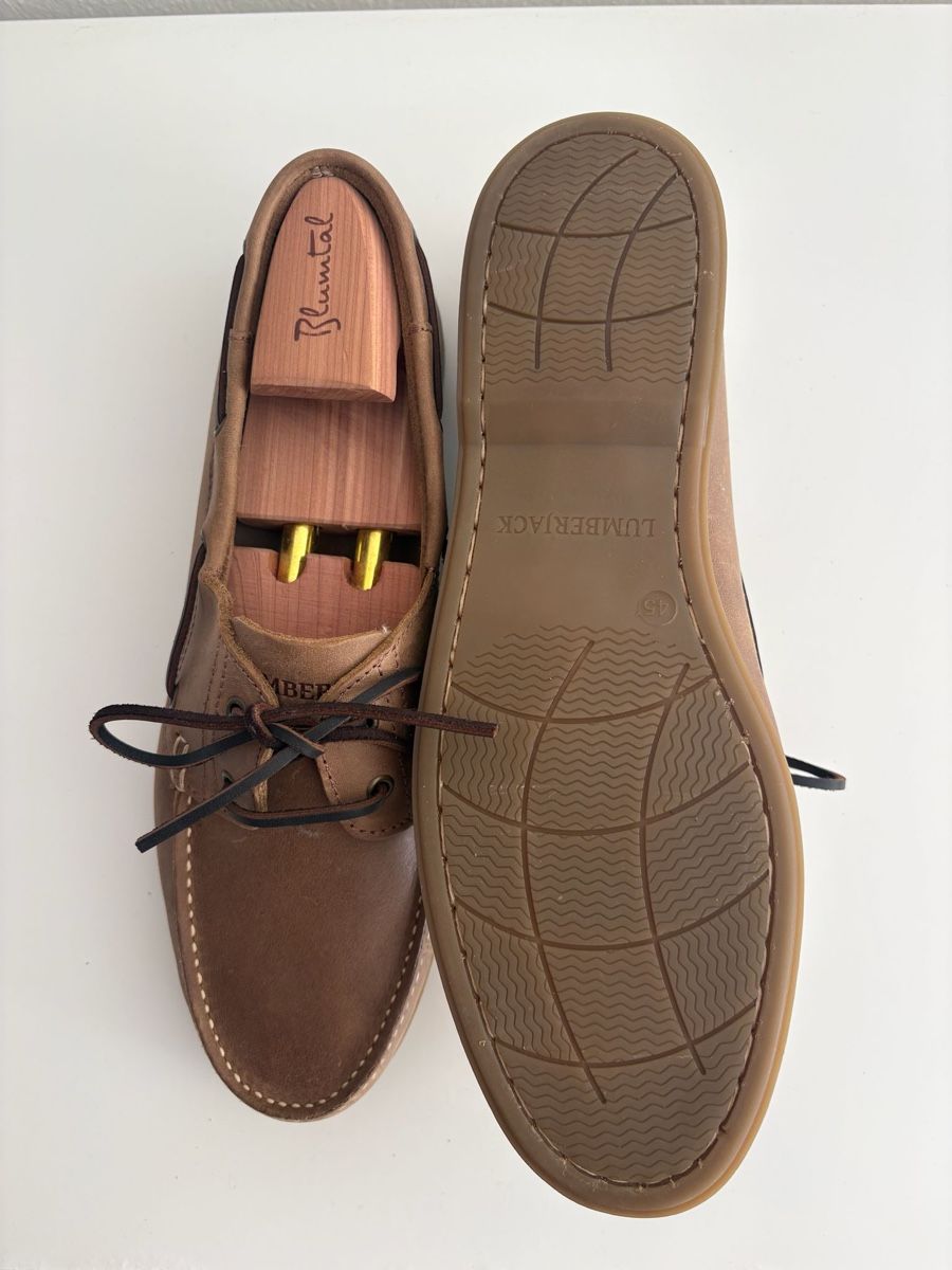 Scarpe da uomo: NEU Leder Bootsschuhe von Lumberjack  – Nuovo (secondo la descrizione) da Zürich venduto da ale_td2q 2