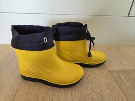 Gelbe Gummistiefel Gr. 25, gebraucht