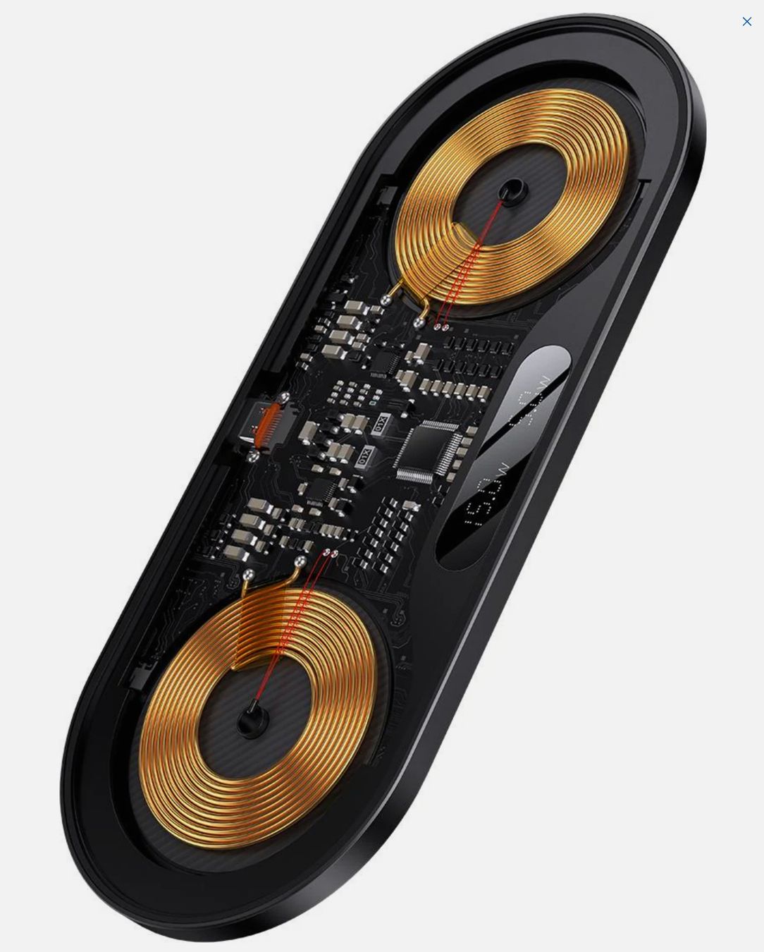 Baseus Caricabatterie: Baseus Digital LED Display 2in1 Wireless Charge – Nuovo e nell'imballaggio originale da Winterthur venduto da Pcline1 4