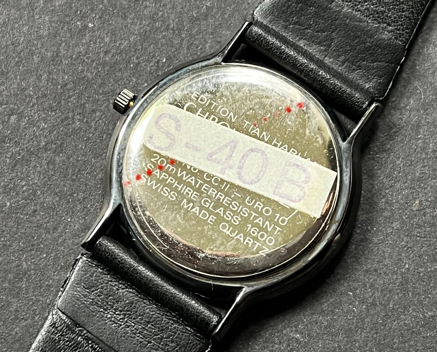 Orologi: CHROMaCHRON Colour Time - selten - "Stahl"-Variante – Usato da Zürich venduto da FV.vintage 3