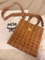 Elegante MCM Tasche im Cognac-Ton - Wie Neu! Top Zustand