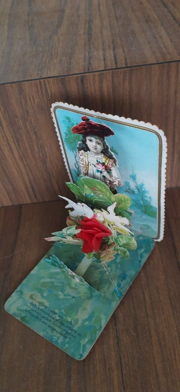 Cartoline postali: Ansichtskarte 3 D antik Nr.3 – Usato da Mörschwil venduto da lindaswunderkiste 2