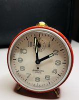 Junghans Bivox Wecker, Orange, Germany, VERSAND JA
