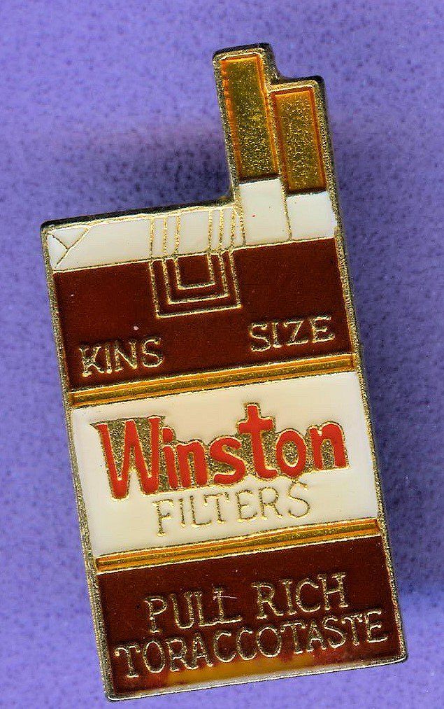Placchette & Badge: Winston Filters – Usato da Winterthur venduto da Sammleroase