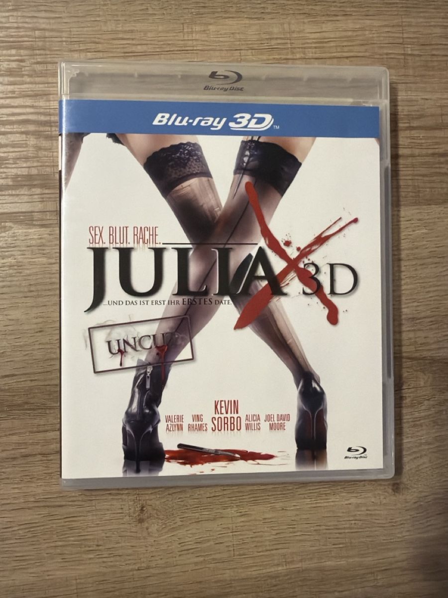 Tutti i DVDs: Julia X (2011,Uncut) 3D BluRay – Usato da Hagendorn venduto da masterchieff