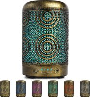 Aroma Diffuser 100ml Metall Aromatherapie Raumduft Diffusor