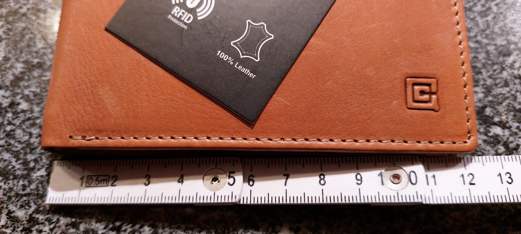 Brieftaschen: CENTRAL SQUARE - Herren Brieftasche - Leder/RFID! – Neu und originalverpackt aus Rotkreuz von JustForSale 5