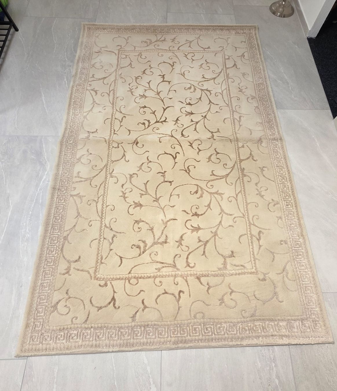 Tapis: Kasimir Hali Teppich beige – D'occasion à Rheinsulz par Dred 1