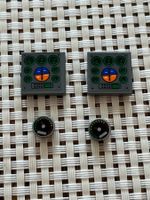 Lego Technik Flache Cockpit Sticker Fliese grau 42052