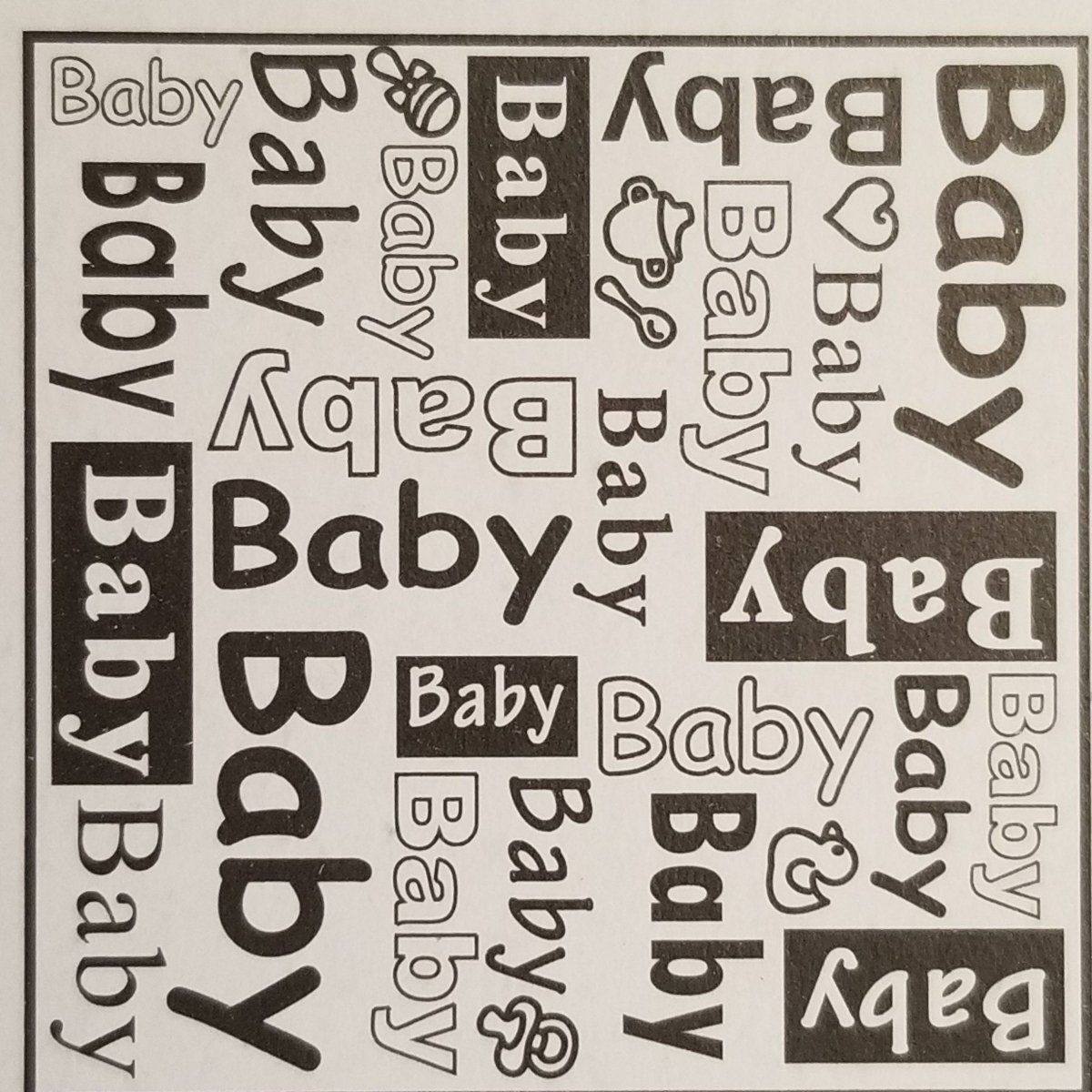 Kit bricolage: Prägefolder "Baby" – Nuovo e nell'imballaggio originale da Frauenkappelen venduto da 77Adi