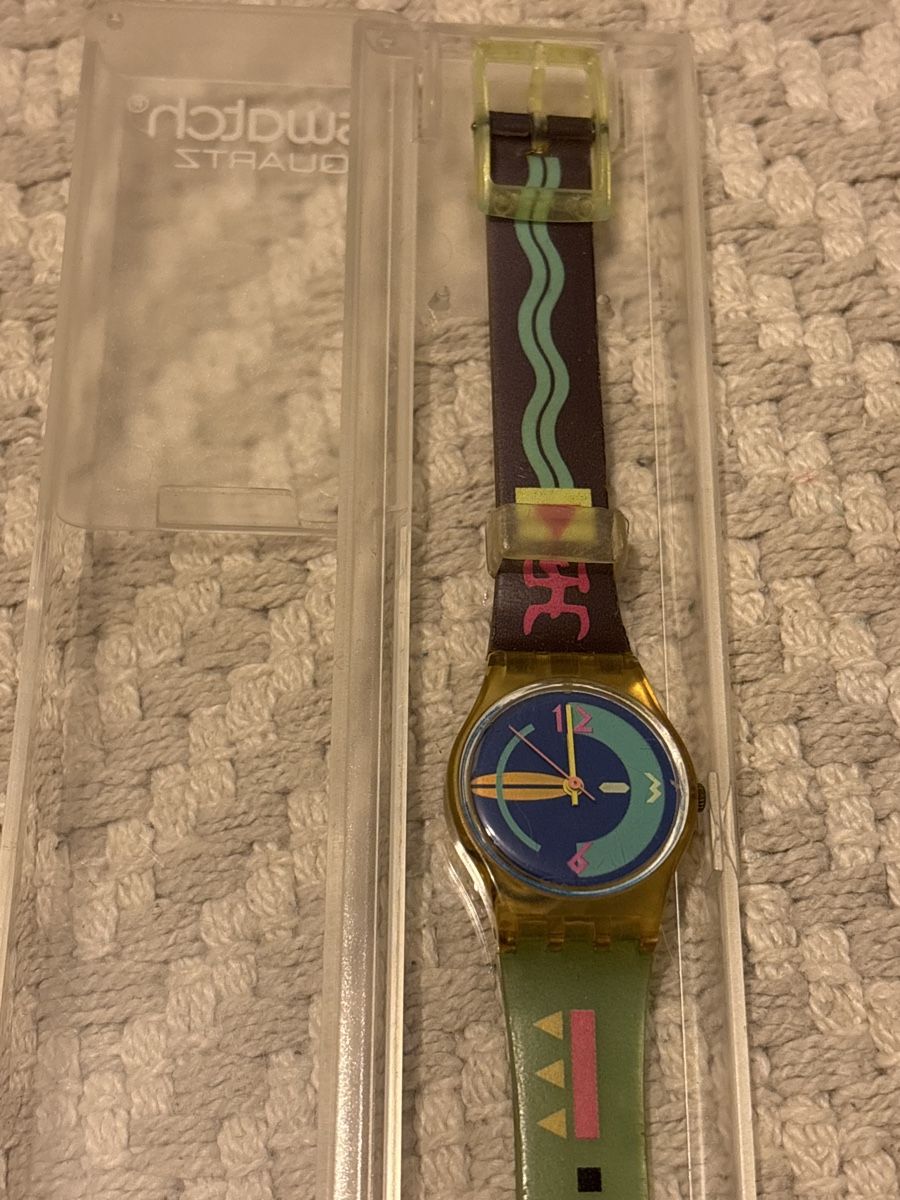 Swatch Orologi: Vintage Swatch Uhr – Usato da Zürich venduto da K.St. 1