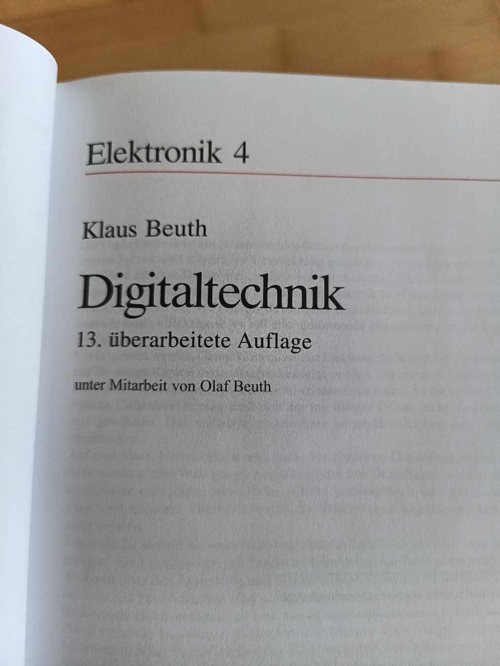 Bücher: Digitaltechnik Elektronik 4 Klaus Beuth 13te Auflage – Gebraucht aus Wädenswil von Sami1234 1