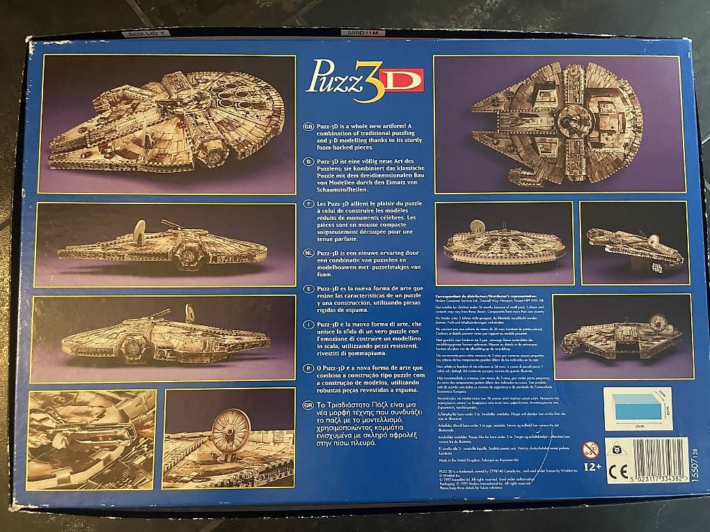 Puzzles: Puzz3d Millenium Falcon 1997 – D'occasion à Biel/Bienne par Hamamlezi 1