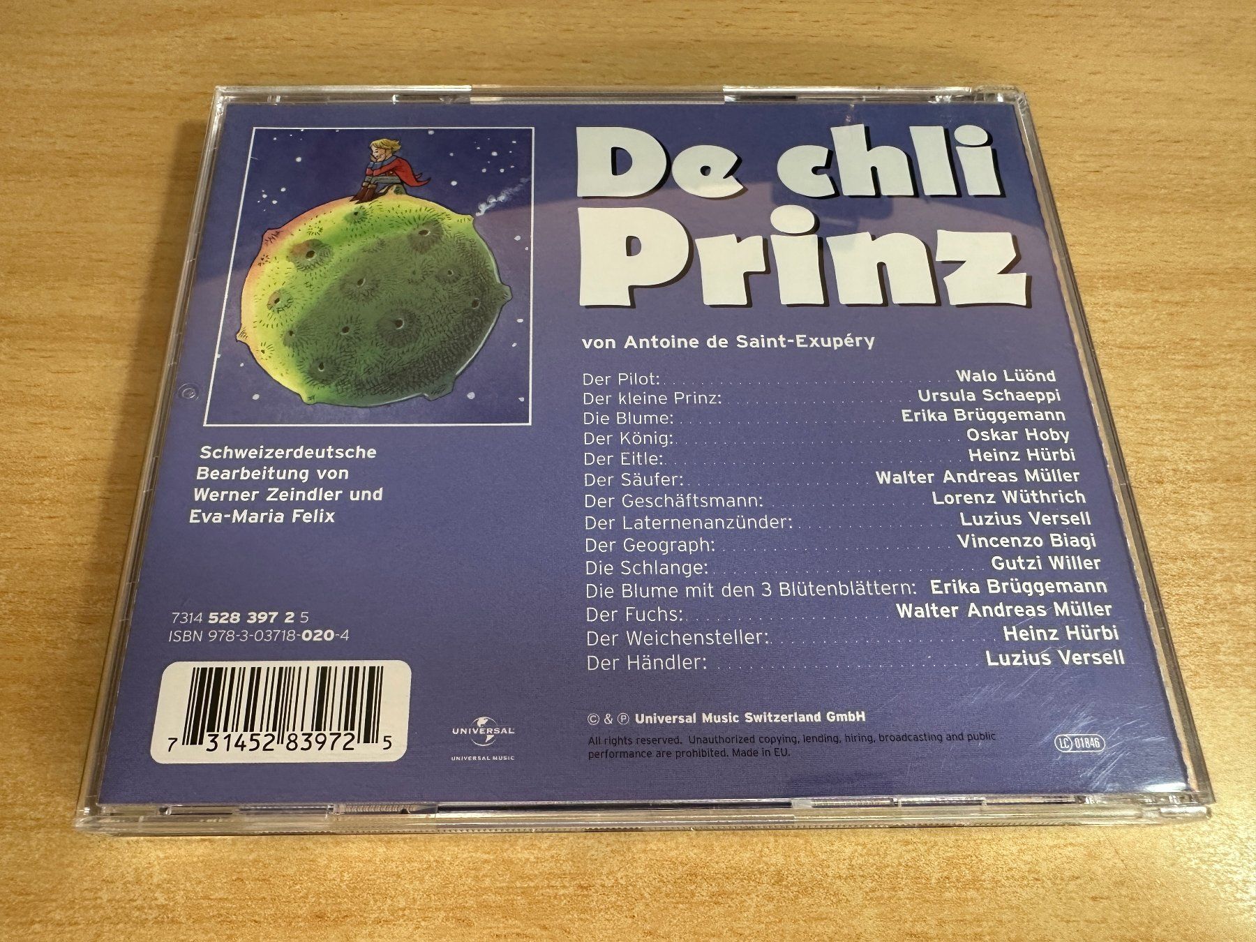 Audiolibri: P1 De chli Prinz - Schwiizerdütsch – Usato da Rikon im Tösstal venduto da Alpenmutz 1