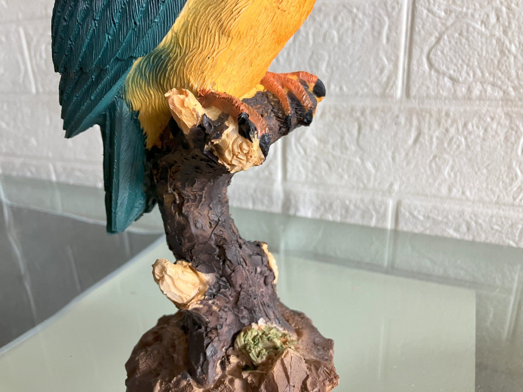 Statuette: Dekofigur Eisvogel auf Ast sitzend, Vogel Figur 30cm – Usato da Schlieren venduto da fab-works 4
