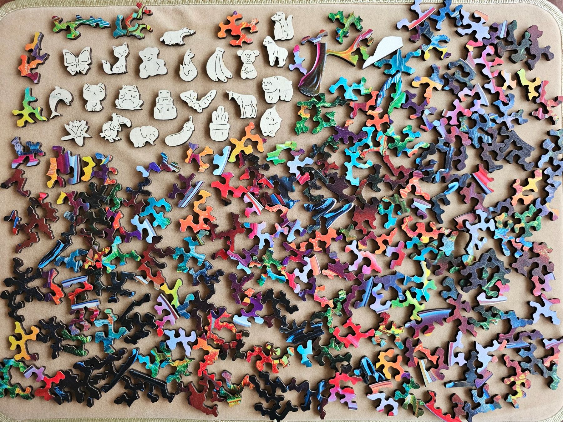 Puzzle: Holzpuzzle "Apfel" – Nuovo (secondo la descrizione) da Bütschwil venduto da Taborana 1