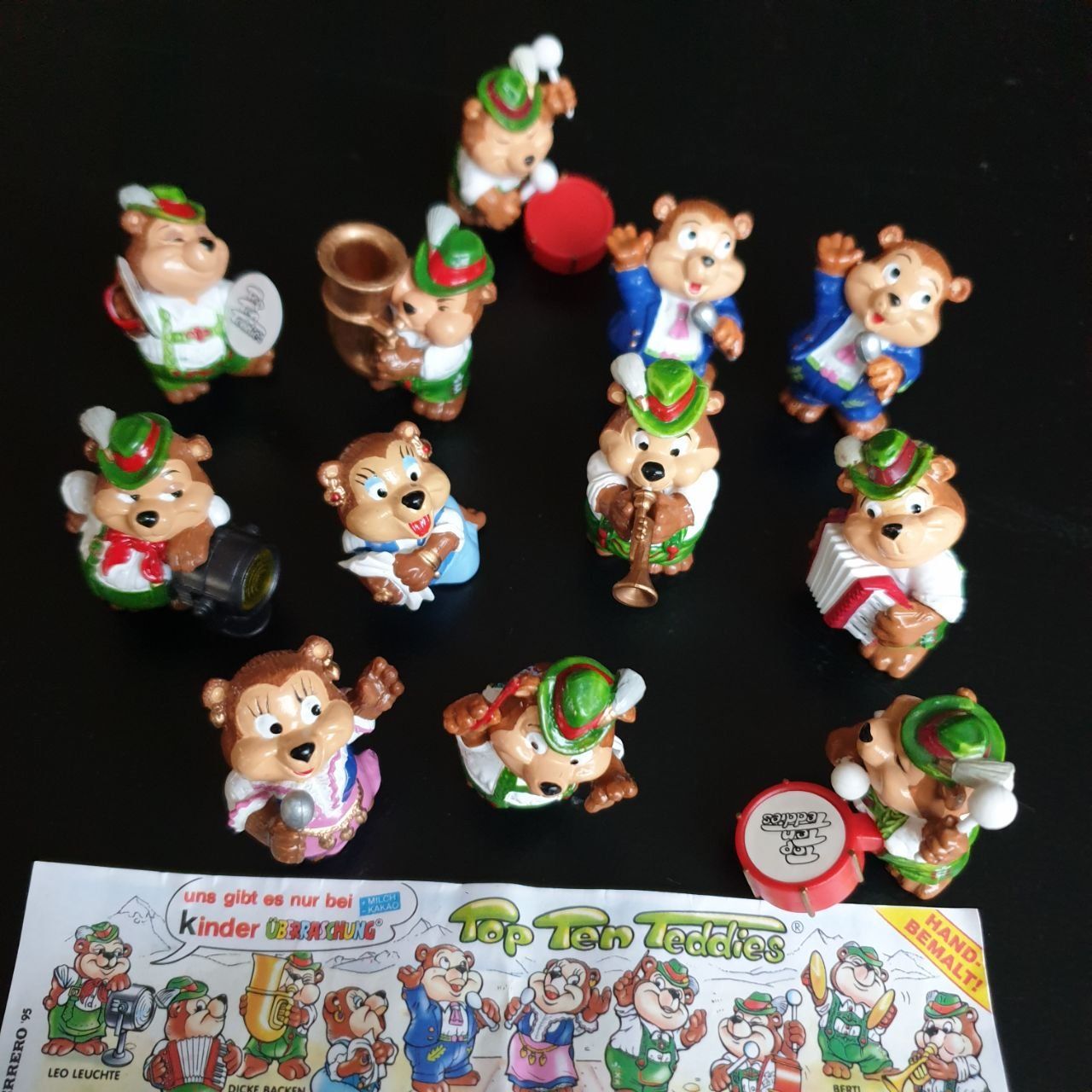 Statuette: Ü-Eier Figuren Top Ten Teddies 1995 – Nuovo (secondo la descrizione) da Urnäsch venduto da Nakamotix 2
