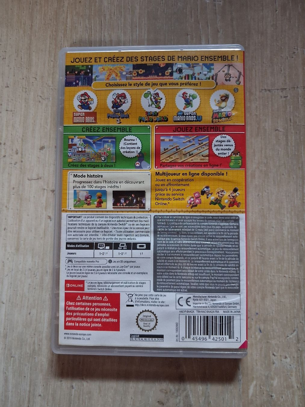 Nintendo Giochi: Nintendo switch super mario maker 2 + abonnement switch – Usato da Mayens-De-Chamoson venduto da arvine29 1