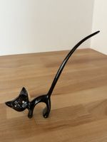 Fingerring Halter / Katze aus Metall