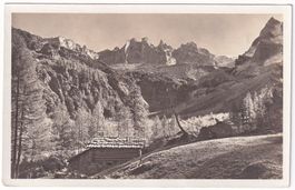Im Bondascatal. Blick auf die Scioragruppe