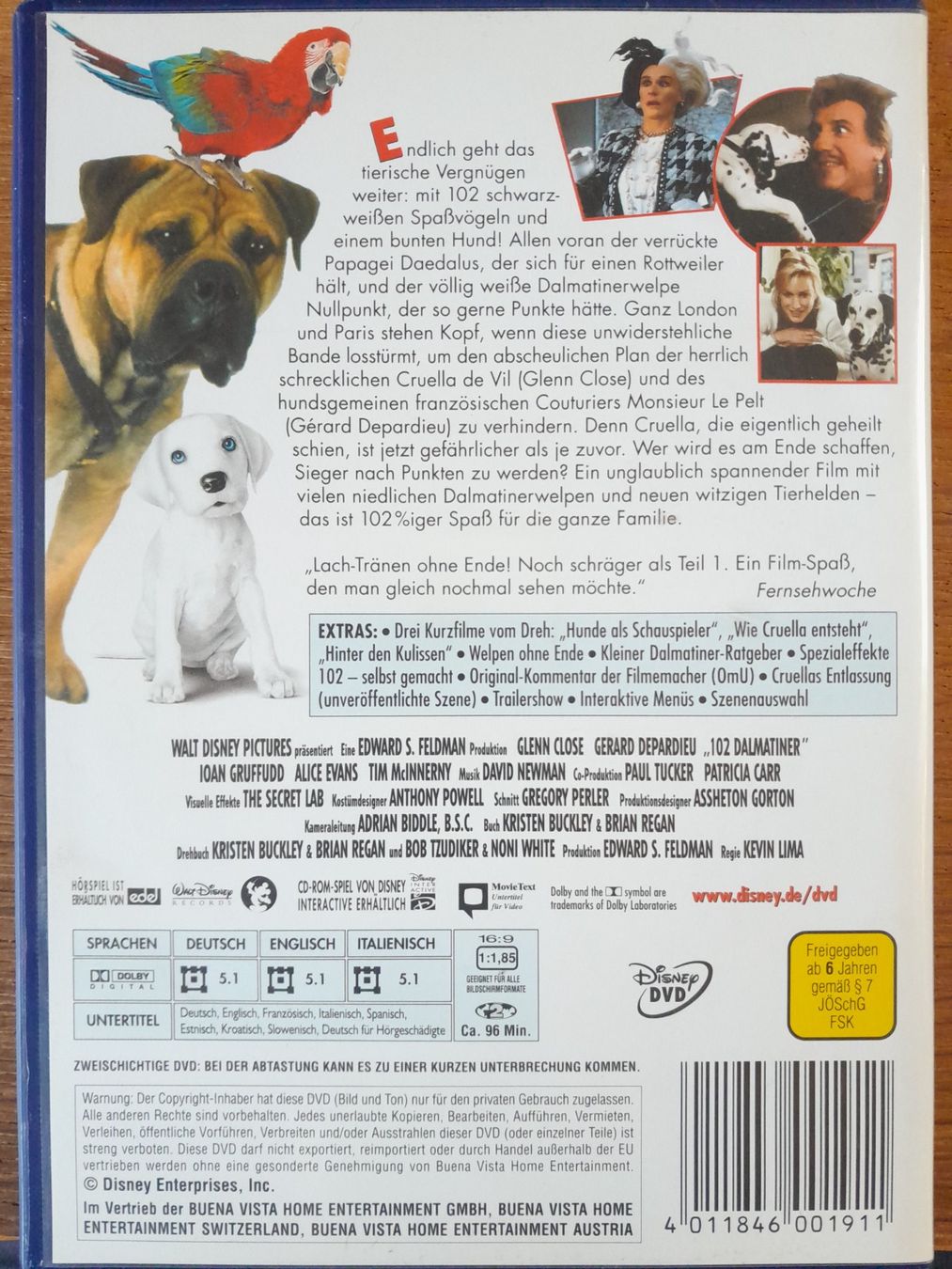 Tutti i DVDs: DVD 102 Dalmatiner – Usato da Engelburg venduto da MimieJolie 1