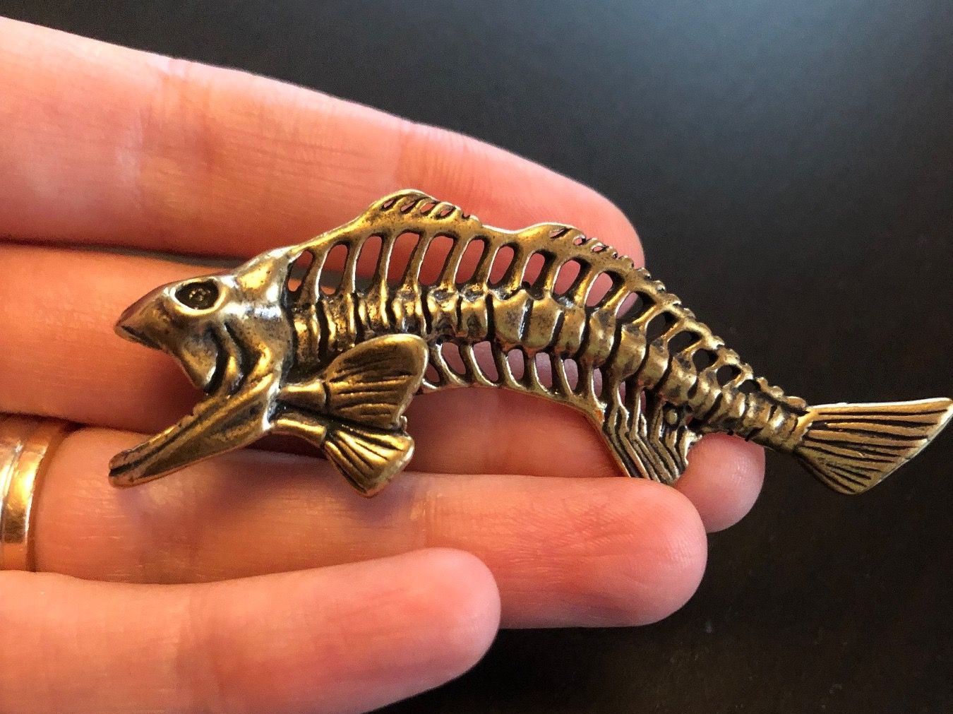 Ciondoli: Amulett (Anhänger) Fisch – Nuovo e nell'imballaggio originale da Gams venduto da Mariawicca 6