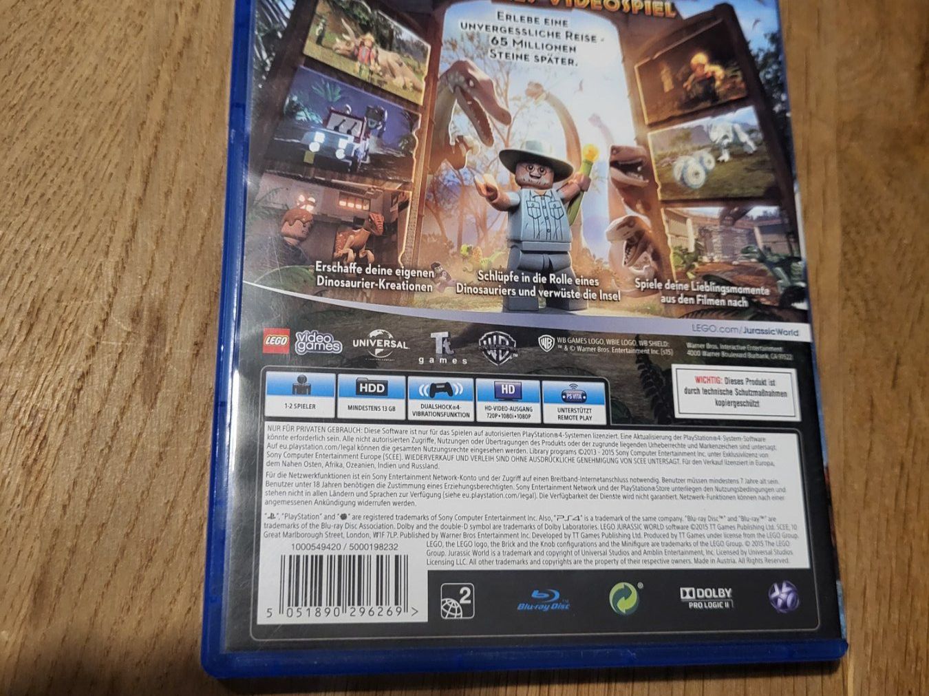 Sony Console: Playstation PS4 LEGO Jurassic World – Nuovo (secondo la descrizione) da Urtenen-Schönbühl venduto da Chaeppeler 2
