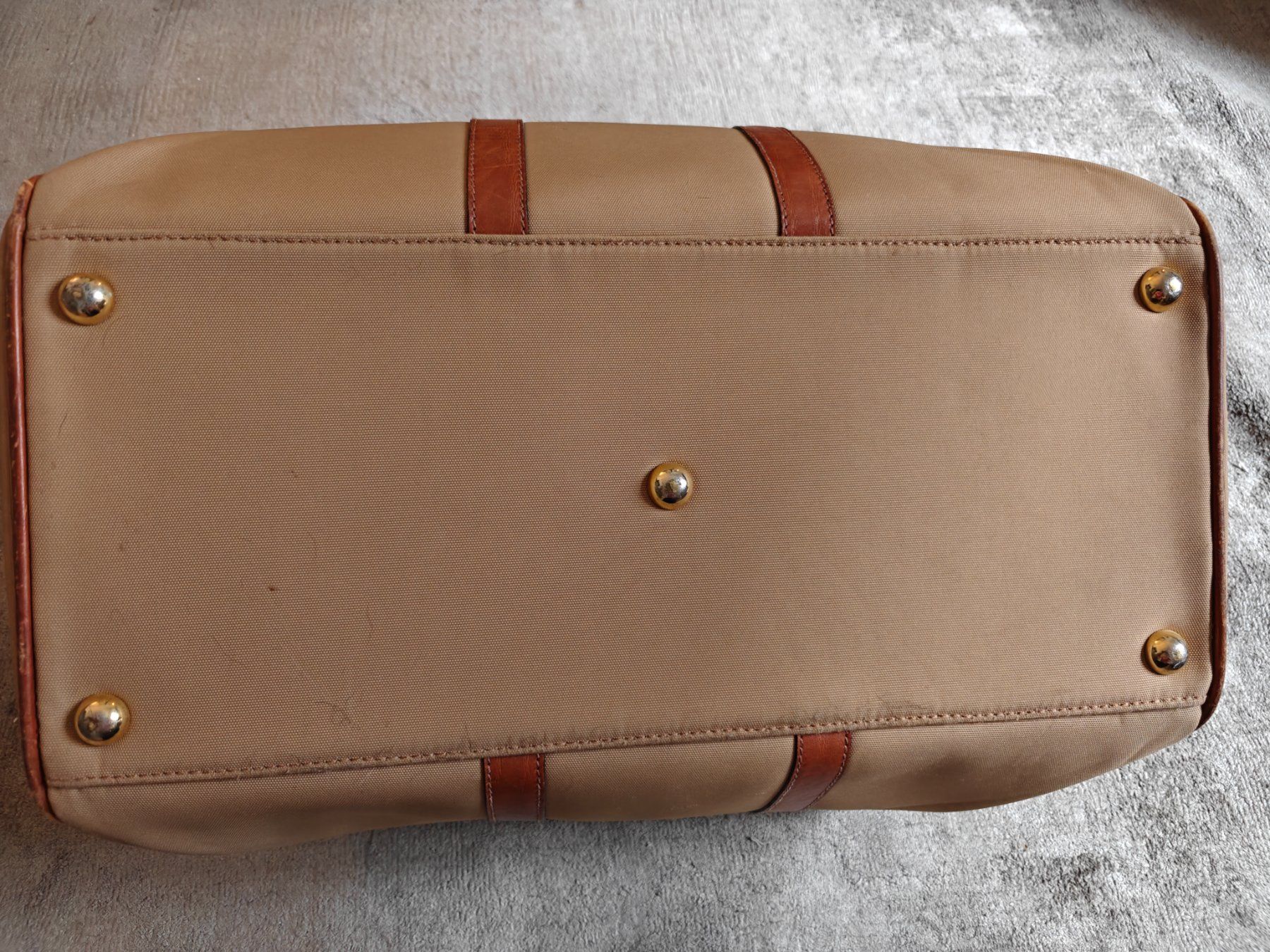 Lanvin Borse: Lanvin weekender tote travel bag zip pockets leather handles – Usato da Geneve venduto da readycat 7