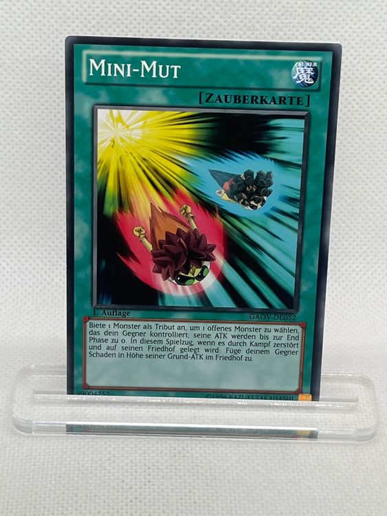Yu-Gi-Oh! Mini-Mut Zauberkarte GAOV-DE052 (Gebraucht) in Hinterkappelen ...