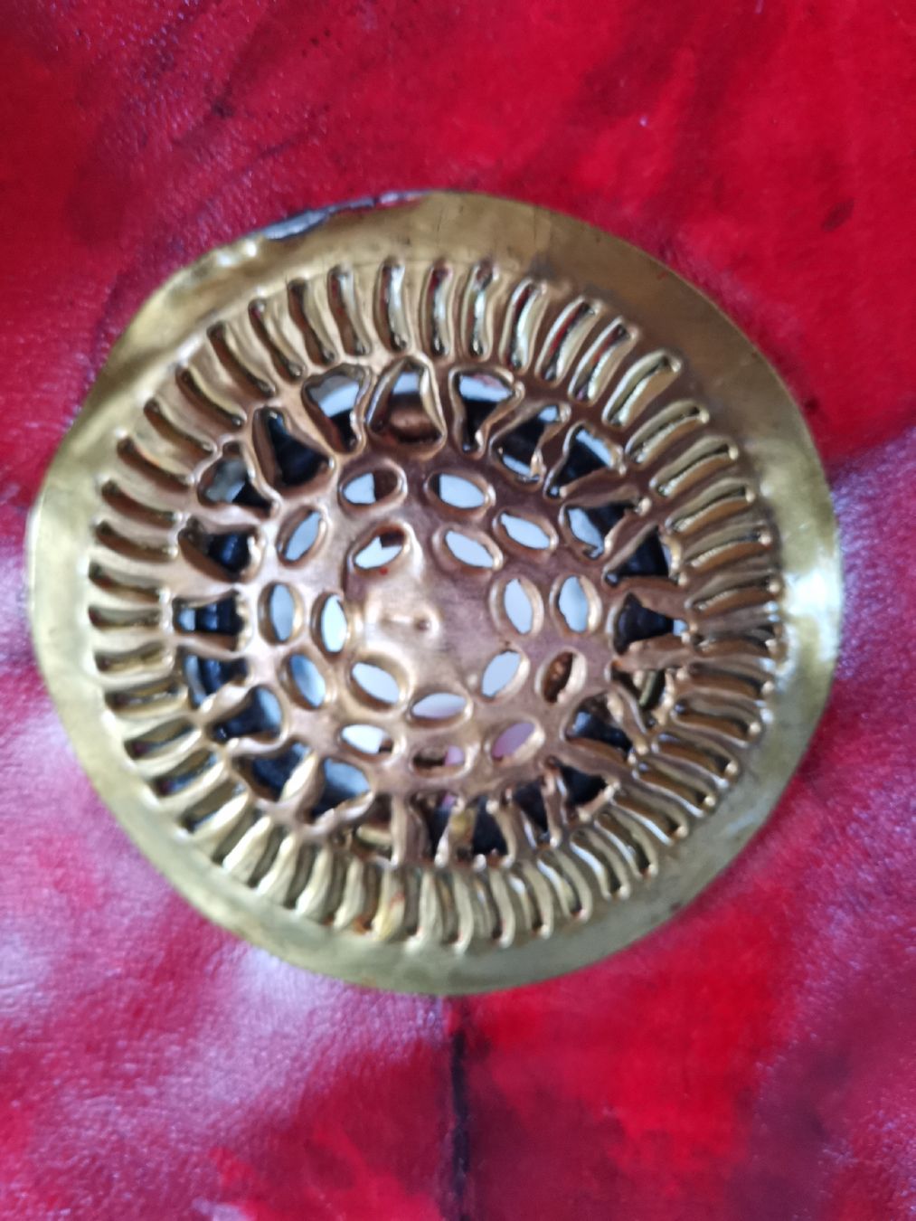 Lampade: Rote Retro Lampe, Vintage Look – Usato da Lanzenhäusern venduto da Gimli72 2