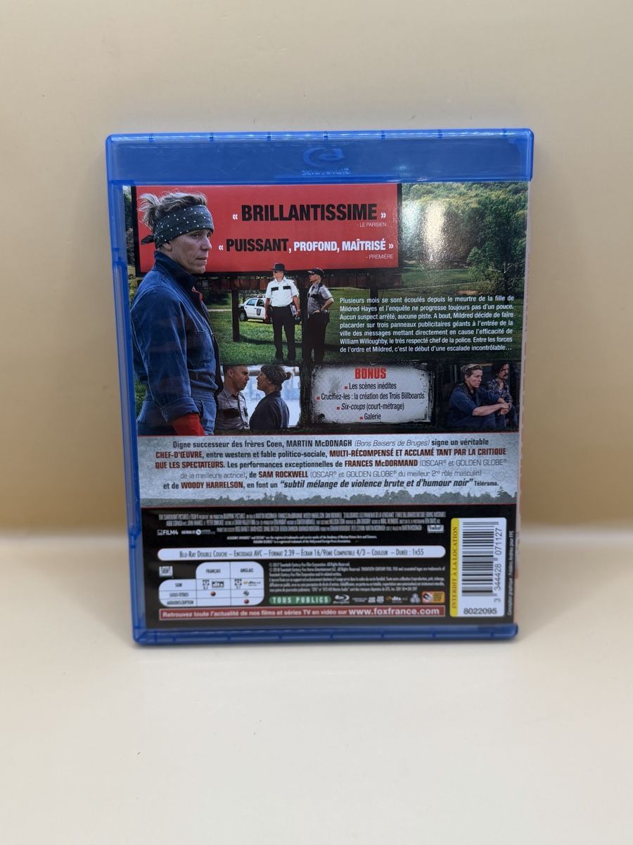 Alle DVDs: Blu-Ray 3 Billboards – Gebraucht aus Genève von sho_67qj 1